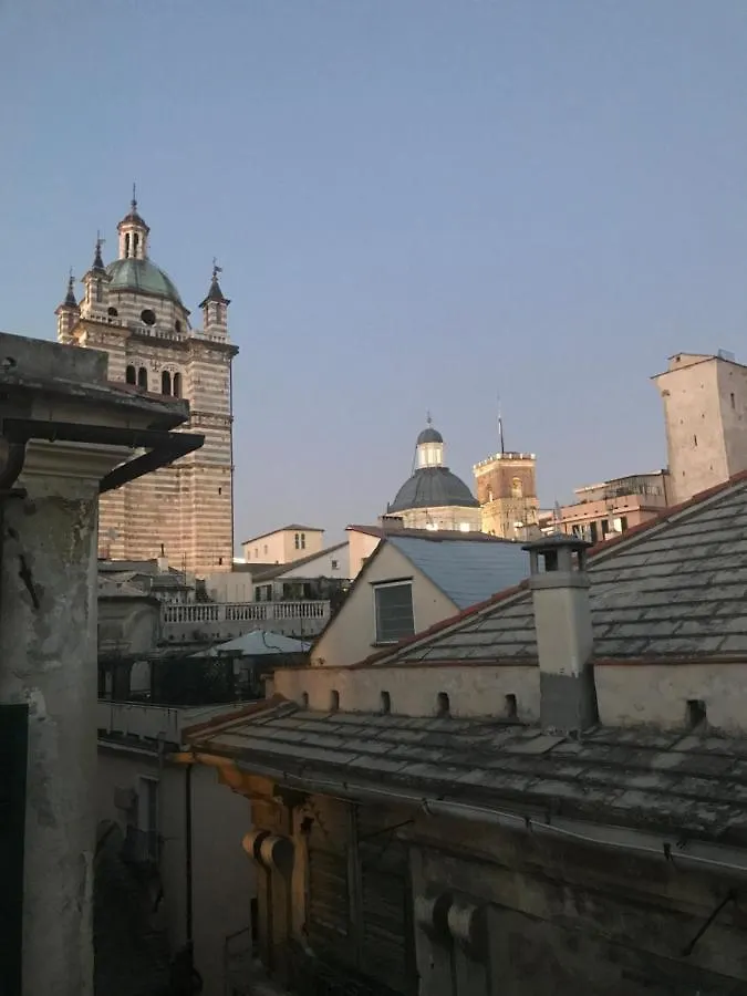 Attico Palazzo Giustiniani Panzió Genova Olaszország